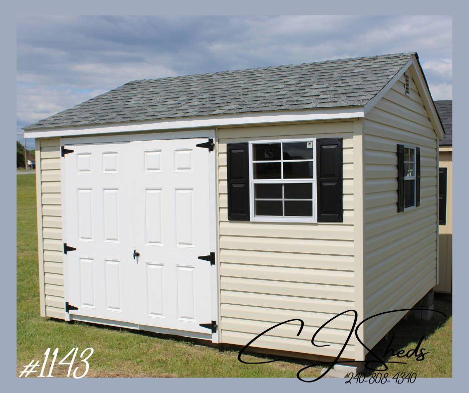 12 x 12 Vinyl 6' Cottage #1143