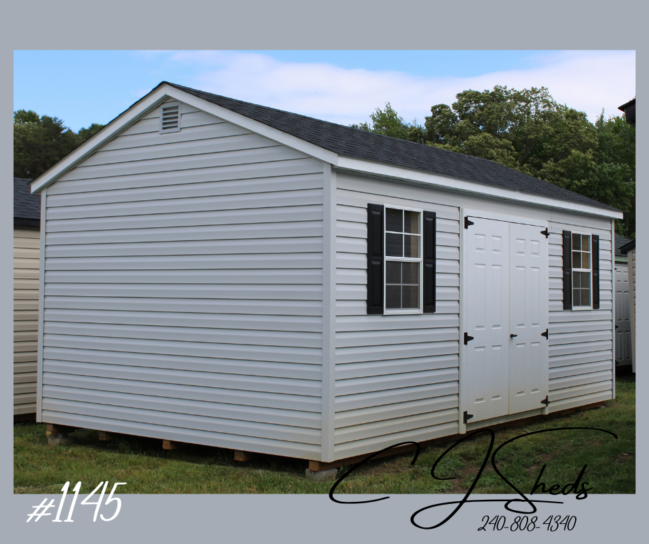 12 x 20 Vinyl 7' Cottage #1145