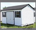 10 x 16 Vinyl 7' Cottage #1150