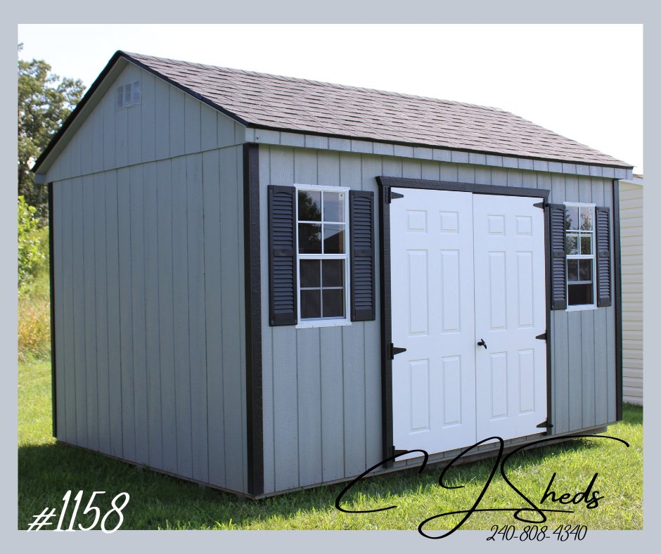 10 x 14 Painted 7' Cottage #1158