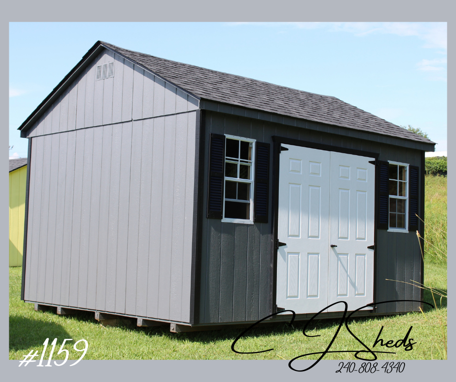 12 x 14 Painted 7' Cottage #1159