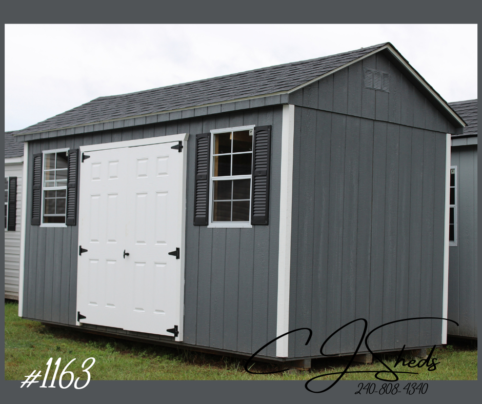 8 x 16 Painted 7' Cottage #1163