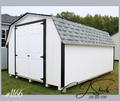10 x 14 Painted Low Barn #1166