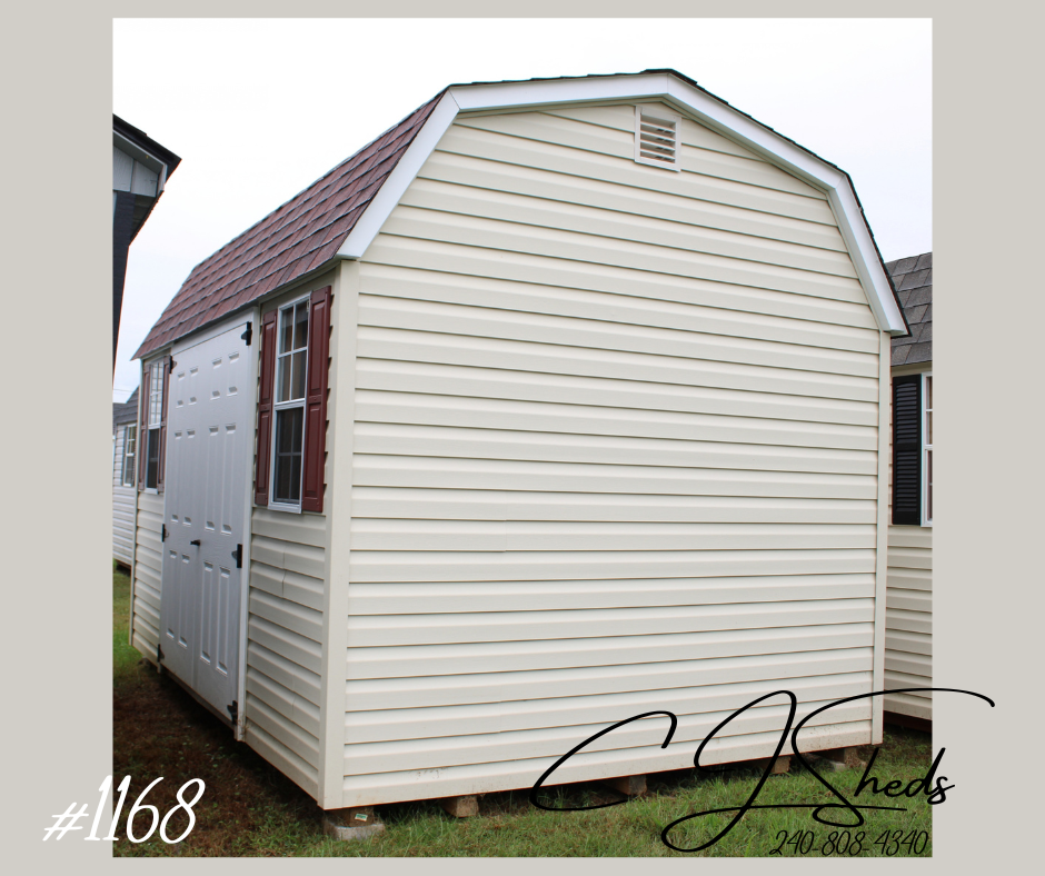 10 x 14 Vinyl Tall Barn #1168