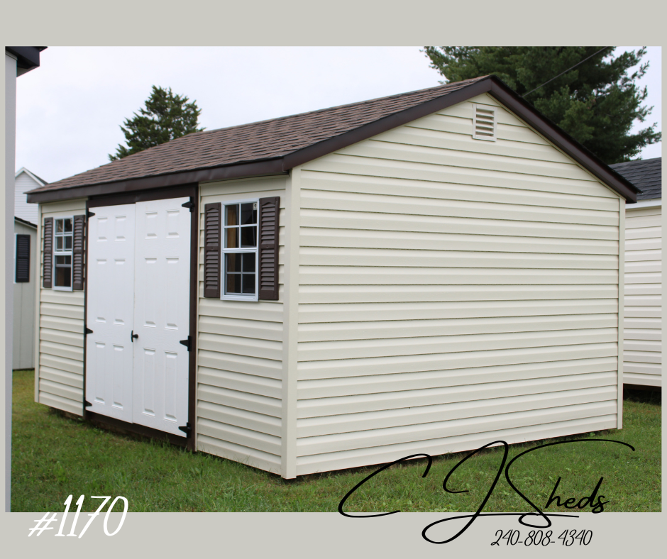 12 x 14 Vinyl 6' Cottage #1170