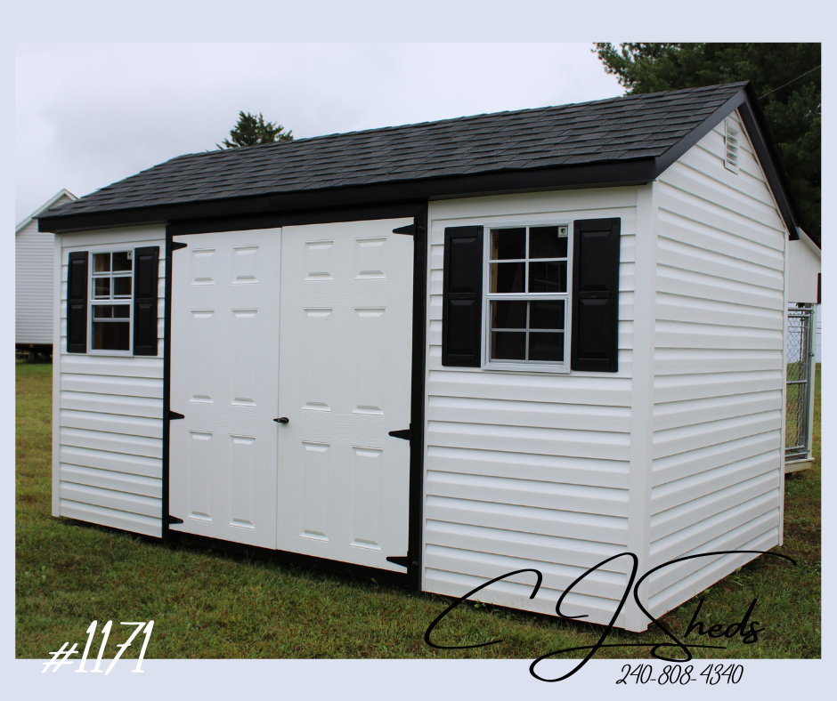 8 x 14 Vinyl 6' Cottage #1171