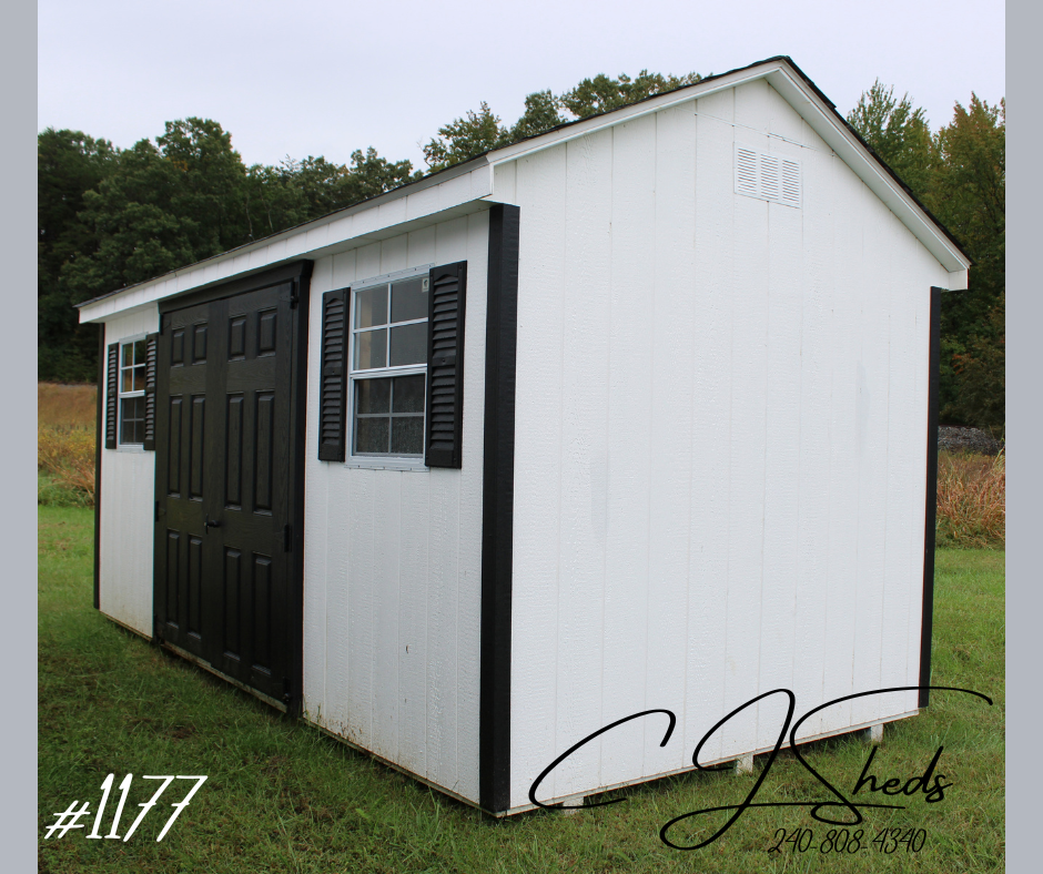 8 x 16 Painted 6' Cottage #1177