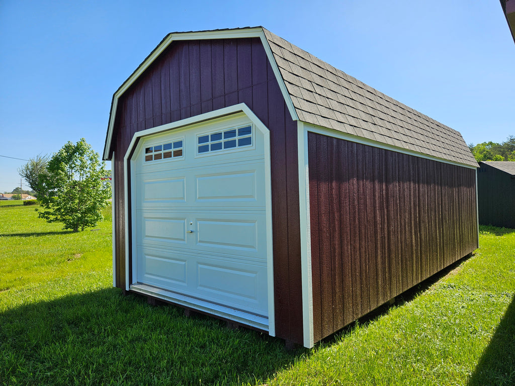 12 x 24 Painted Barn Garage #1092