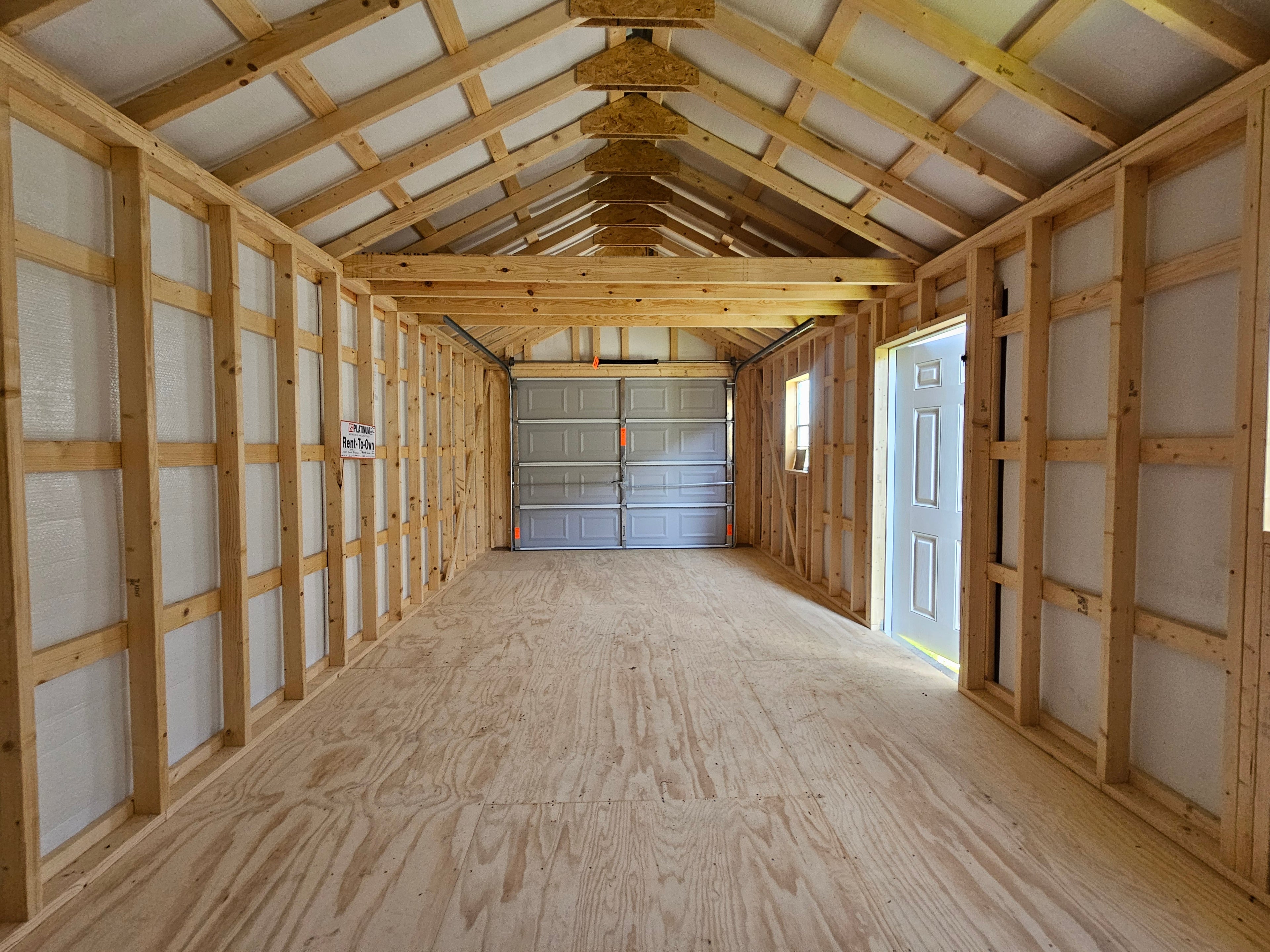 12 x 24 Metal A Frame Garage #1069