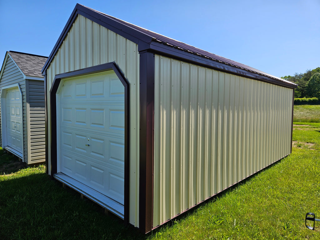 12 x 24 Metal A Frame Garage #1069