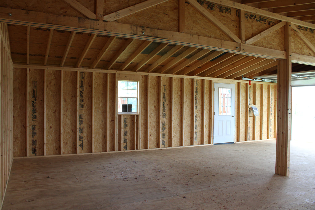 24 x 32 Vinyl Double Wide Garage #1037