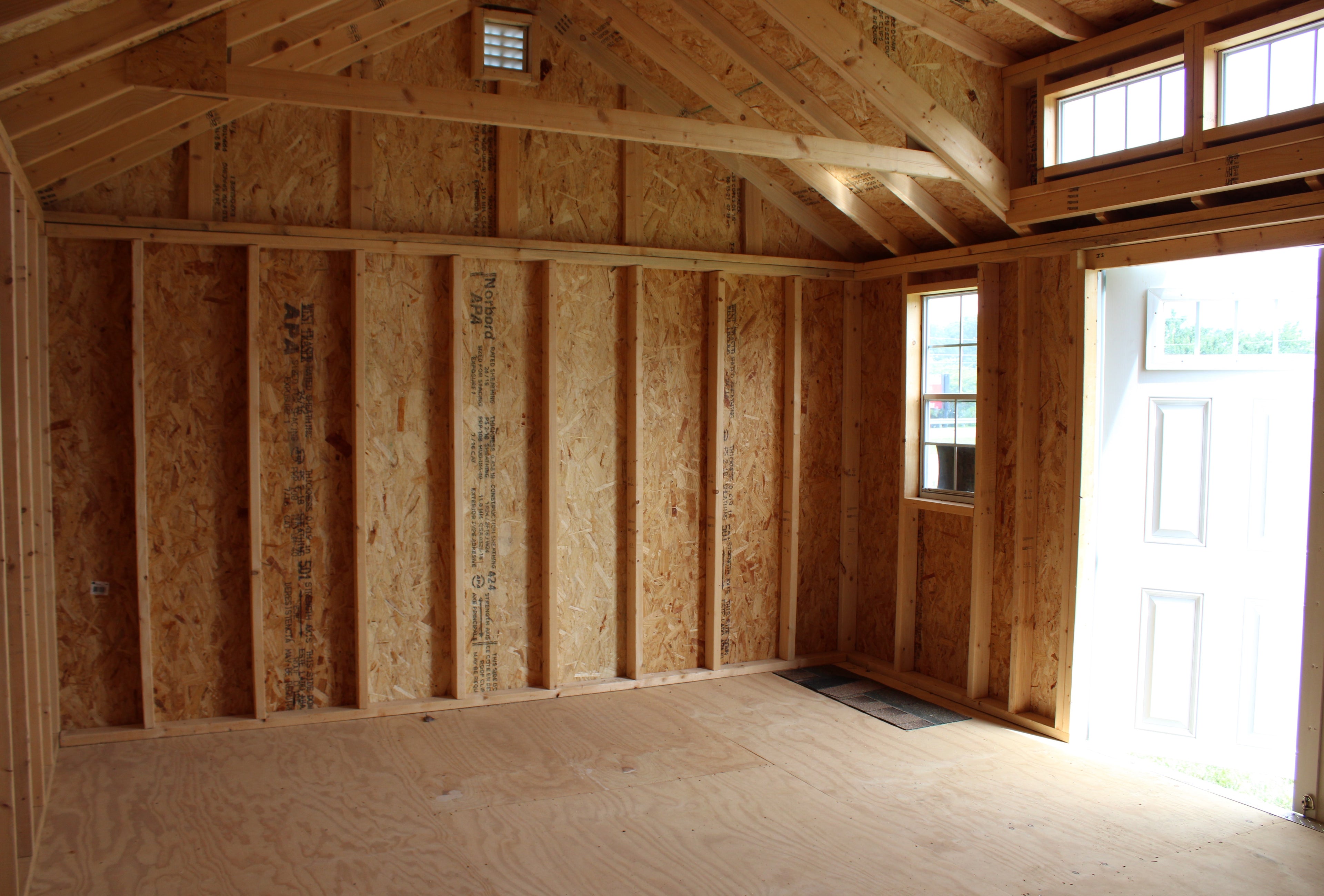 12 x 16 Vinyl 6' Cottage #1026