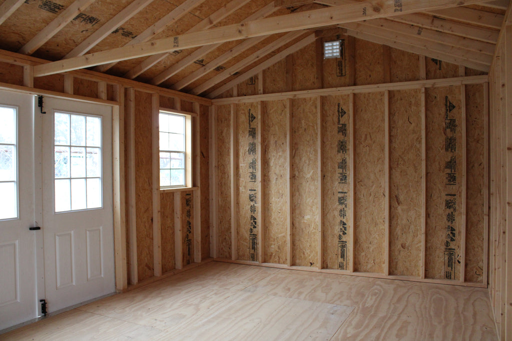 12 x 24 Vinyl 7' Cottage with Porch #1004