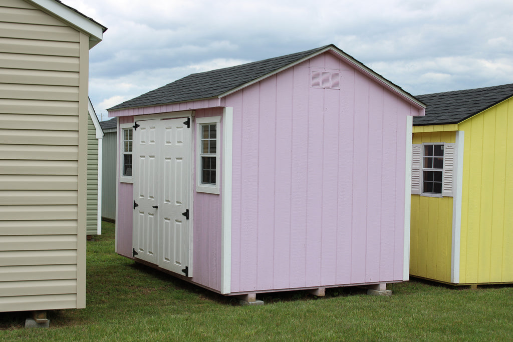 8 x 12 Painted Cottage 6' #1112